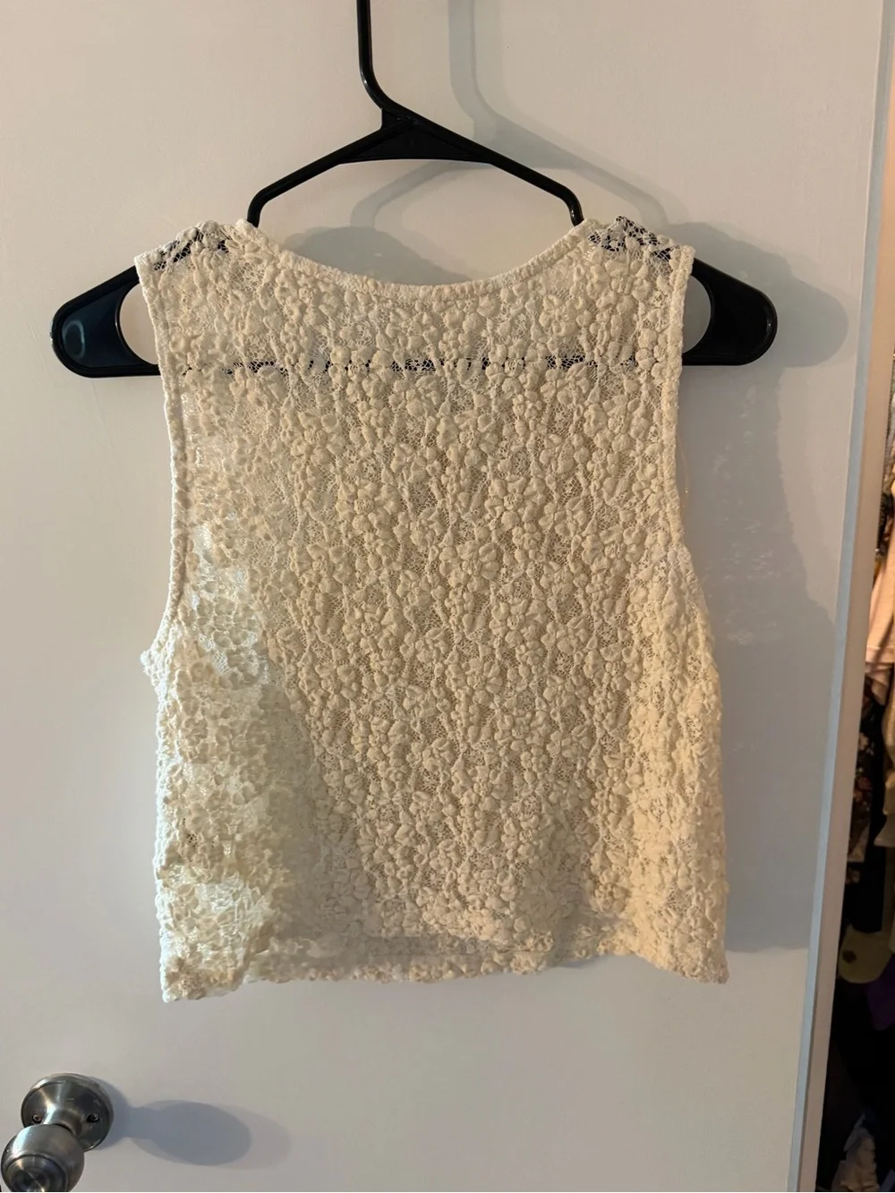 Free People Lace Tank Top Size xl nwt